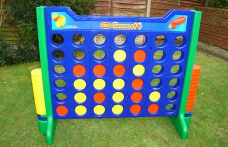 Giant connect four